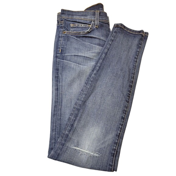 Current/Elliott Womens 28 The High Waist Skinny Townie Distressed Stretchy A1.1 - Picture 11 of 11